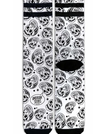 Sosete de lungime medie Coolmax Skater Skull