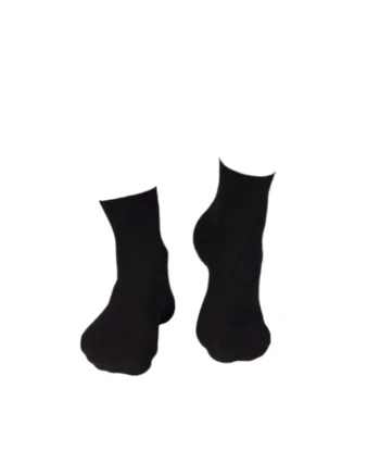 Sosete din in si bumbac LINEN SNEAKER SOCKS Negru