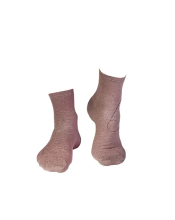 Sosete din in si bumbac LINEN SNEAKER SOCKS Gri