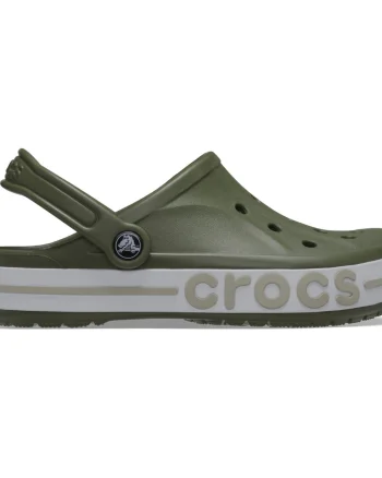 Saboti Crocs Bayaband Clog Verde - Army Green/Cobblestone