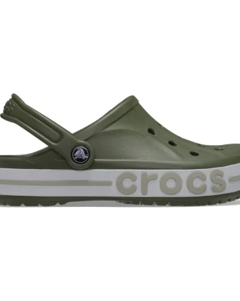 Saboti Crocs Bayaband Clog Verde - Army Green/Cobblestone