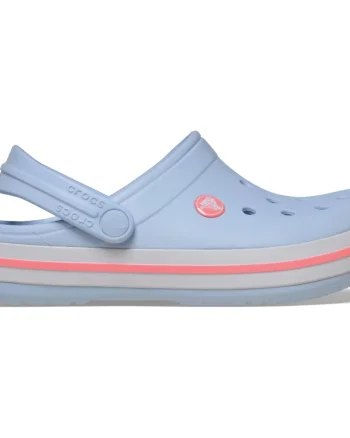 Saboți Crocs Crocband Kid's New Clog Albastru - Blue Frost/Guava