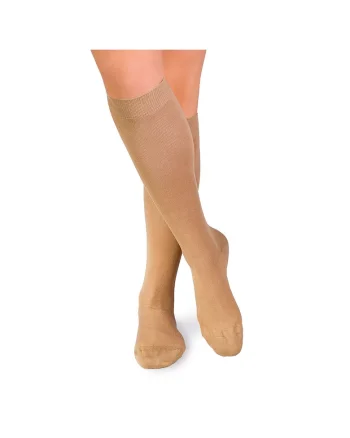 Sosete bambus, 3/4 COMFORT FEET Beige