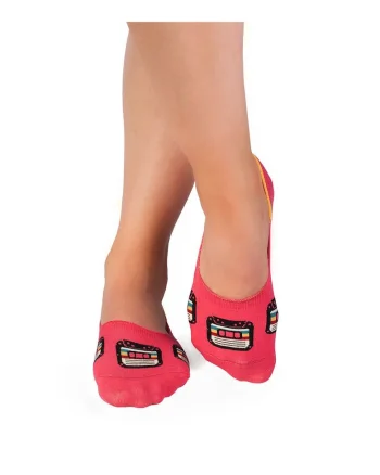 Sosete tip talpici Invisible Summer Retro Tape