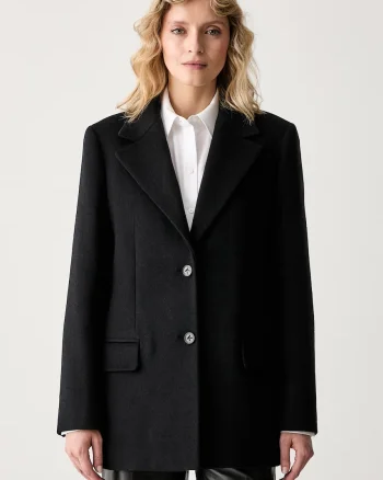 Karl Lagerfeld palton pentru femei cu lână