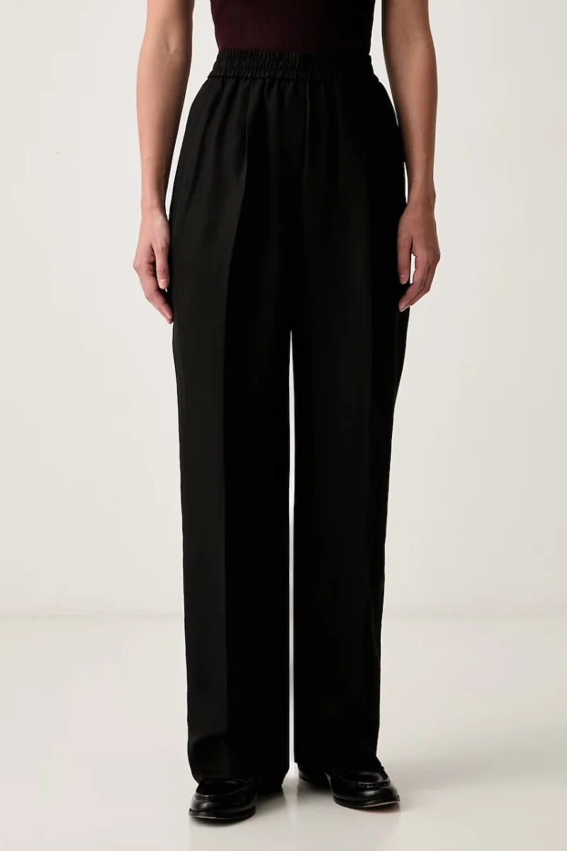Tommy Hilfiger pantaloni pentru femei cu lyocell