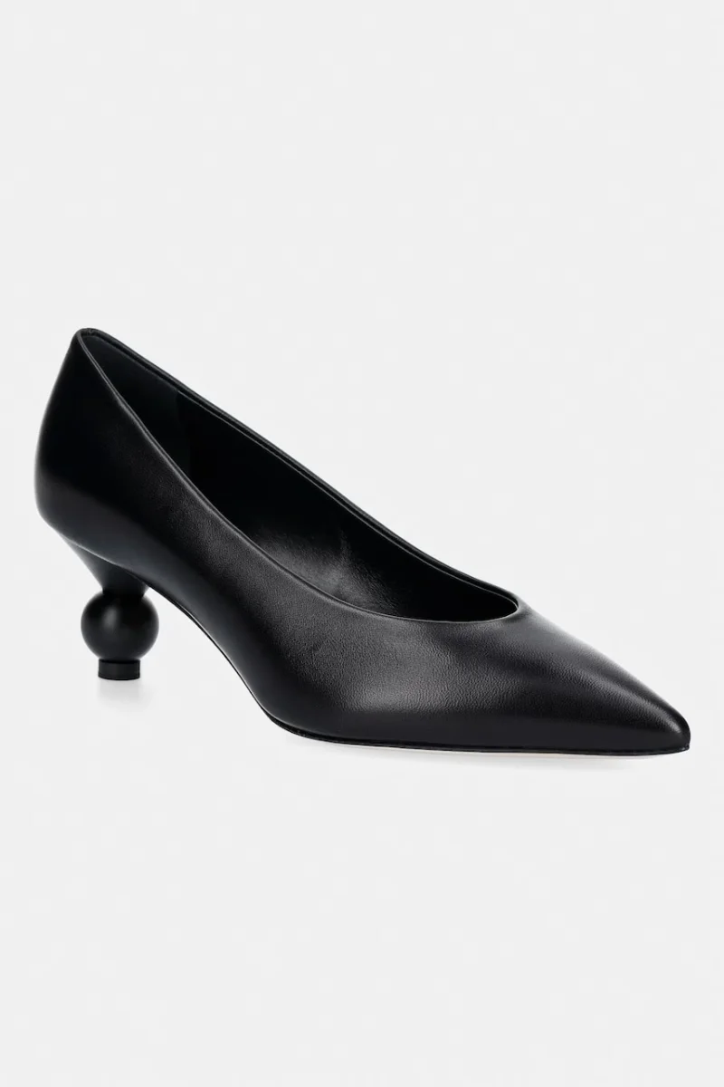 Weekend Max Mara pantofi cu toc stiletto din piele