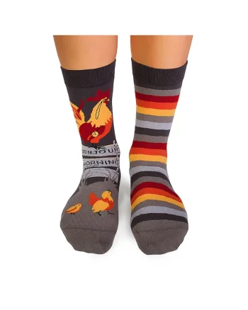 Sosete bumbac organic ARTY SOCKS Cocos GRI