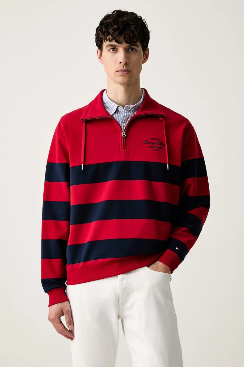 Tommy Hilfiger hanorac pentru bărbați cu bumbac