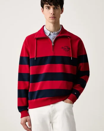 Tommy Hilfiger hanorac pentru bărbați cu bumbac