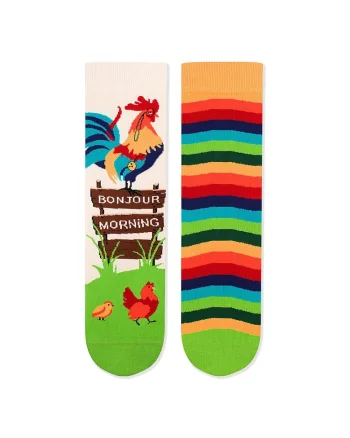 Sosete bumbac organic ARTY SOCKS Cocos VERDE