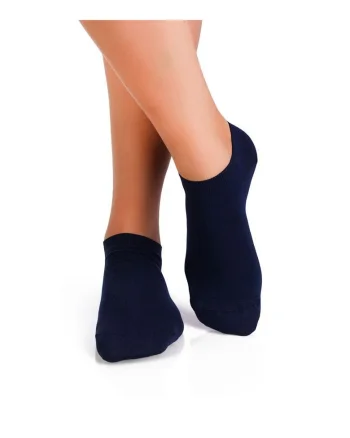 Sosete scurte bambus FINE BAMBOO Sneaker DARK BLUE