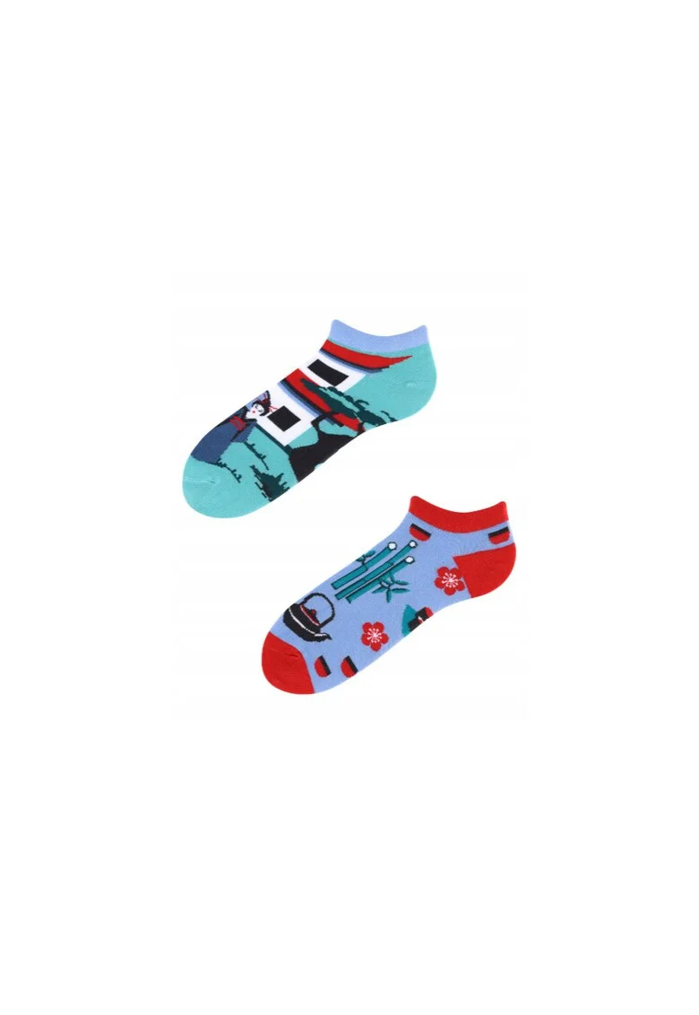 Sosete barbatesti pe glezna, ToDo, Model Tanuki Japan, Multicolor, 39-42