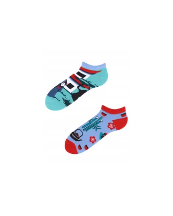 Sosete barbatesti pe glezna, ToDo, Model Tanuki Japan, Multicolor, 39-42