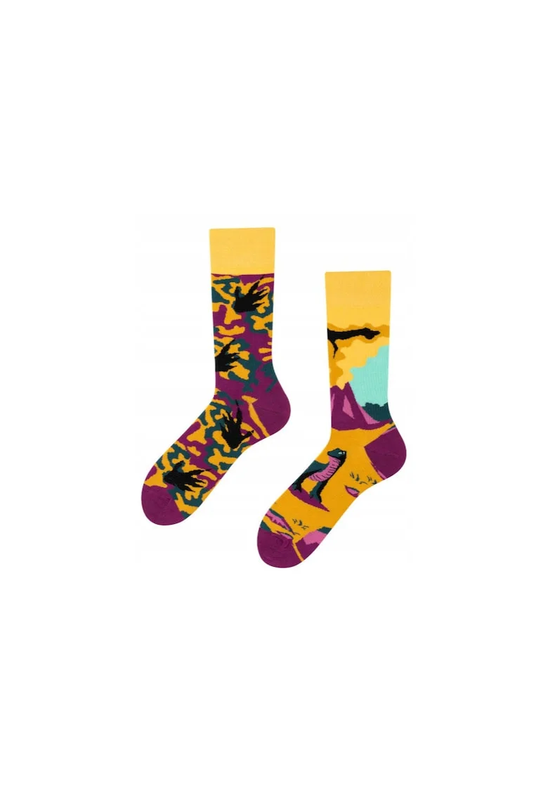 Sosete unisex bumbac Jurassic 35-38
