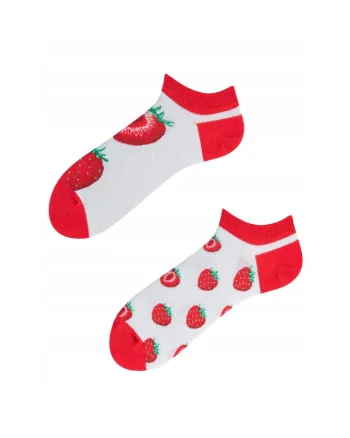 Sosete barbatesti pe glezna, ToDo, Imprimeu capsuni, Multicolor, 39-42