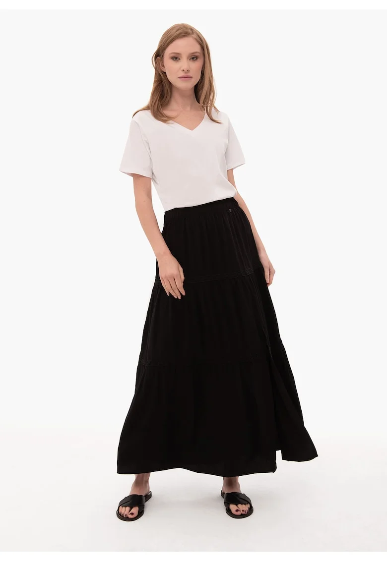 Fusta  G-Flavia negru, Negru