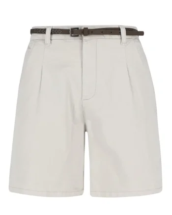 Pantaloni scurti pentru dama  P-Maracas, bumbac, gri