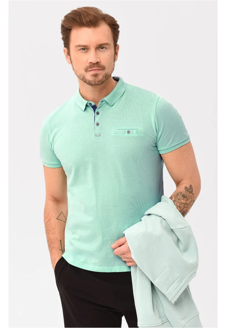 Tricou polo pentru barbati  O-Nick, menta