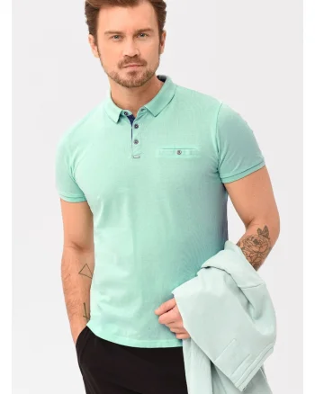 Tricou polo pentru barbati  O-Nick, menta