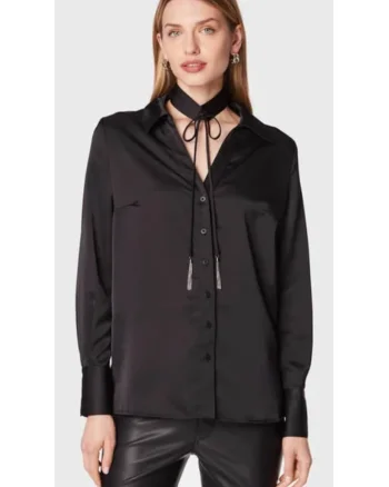 Camasa dama  Poliester, Negru,