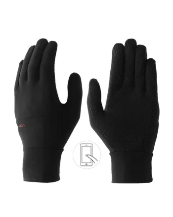 Manusi unisex  Poliester, Negru, XS INTL