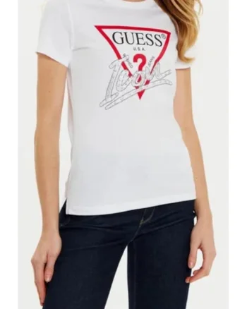 Tricou dama  Bumbac, Alb,