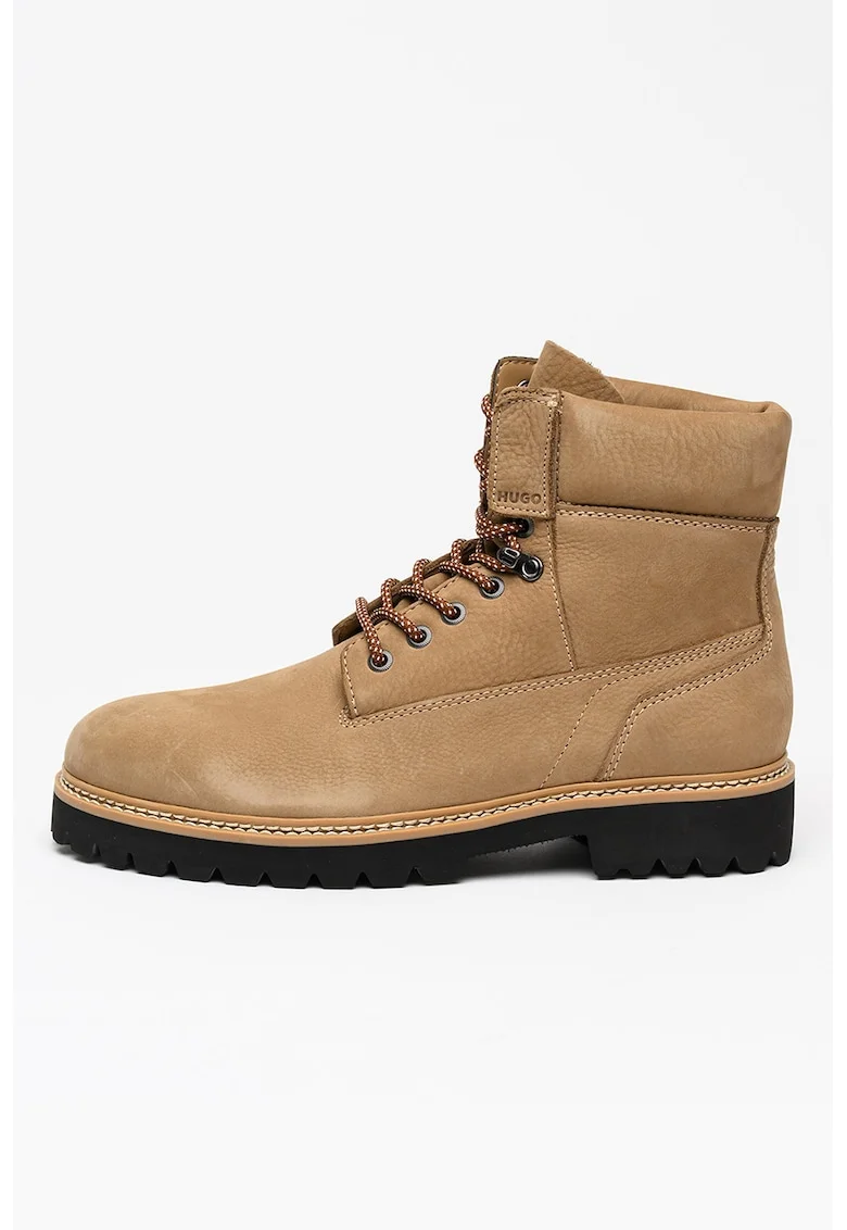 Ghete din piele Draven, Maro camel