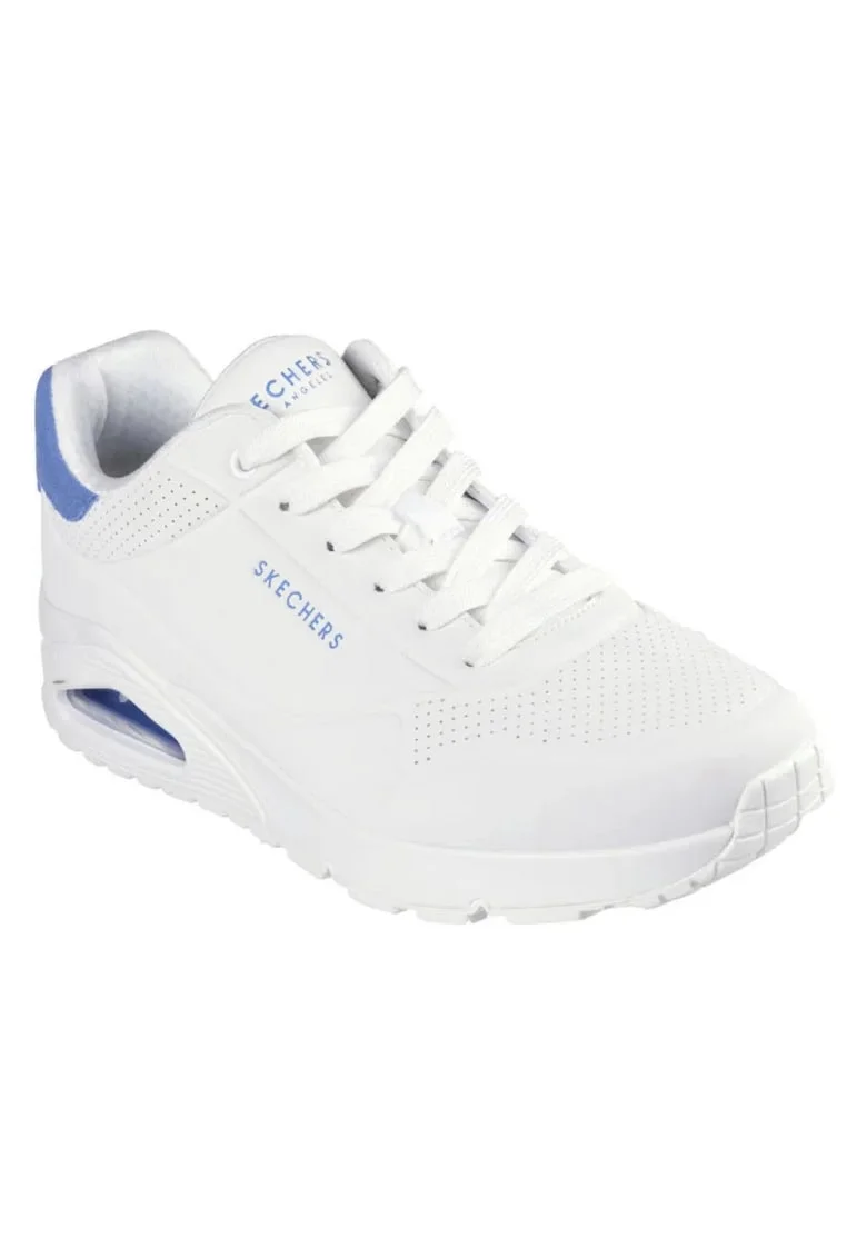 Pantofi barbati  Piele ecologica, Alb, Alb
