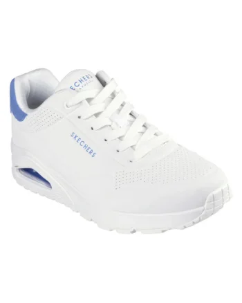 Pantofi barbati  Piele ecologica, Alb, Alb