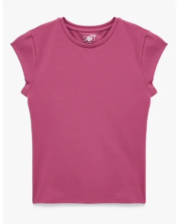 Tricou slim fit, Roz fandango