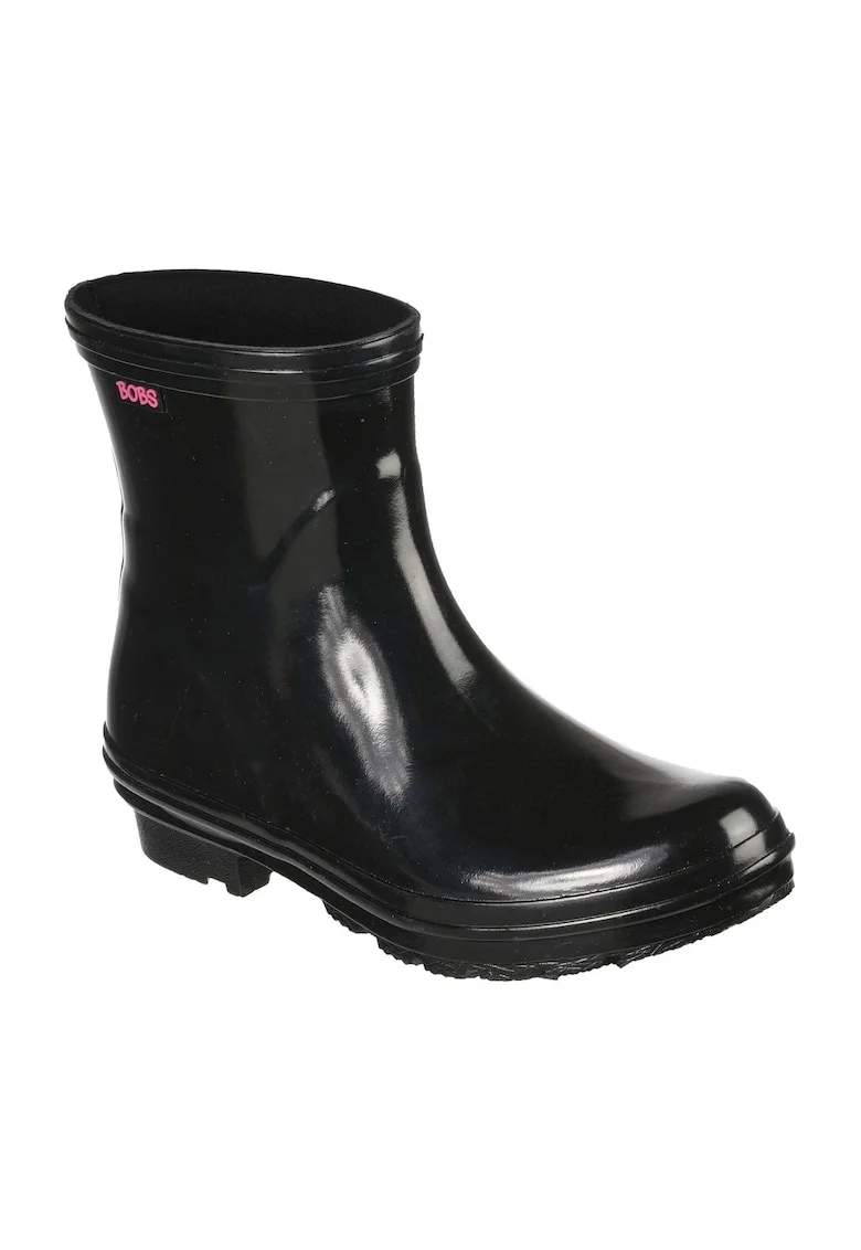 Cizme Bobs Rain Check Neon Puddles,  Negru, Negru