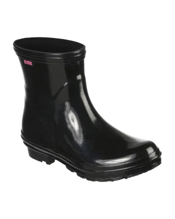 Cizme Bobs Rain Check Neon Puddles,  Negru, Negru