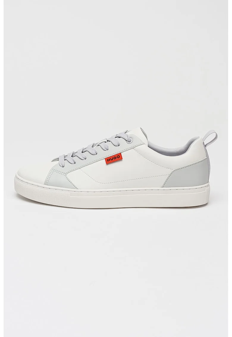 Pantofi sport low cut Morrie, Alb/Gri deschis