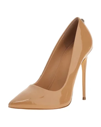 Pantofi eleganti cu toc  Piele naturala, Bej, Bej