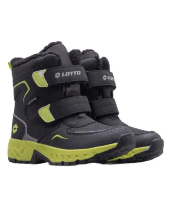 Ghete baieti  Material Sintetic, Negru