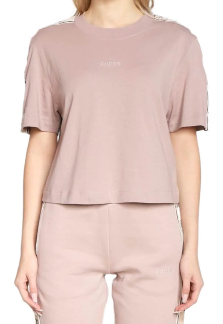 Tricou dama  Roz din Bumbac, Roz