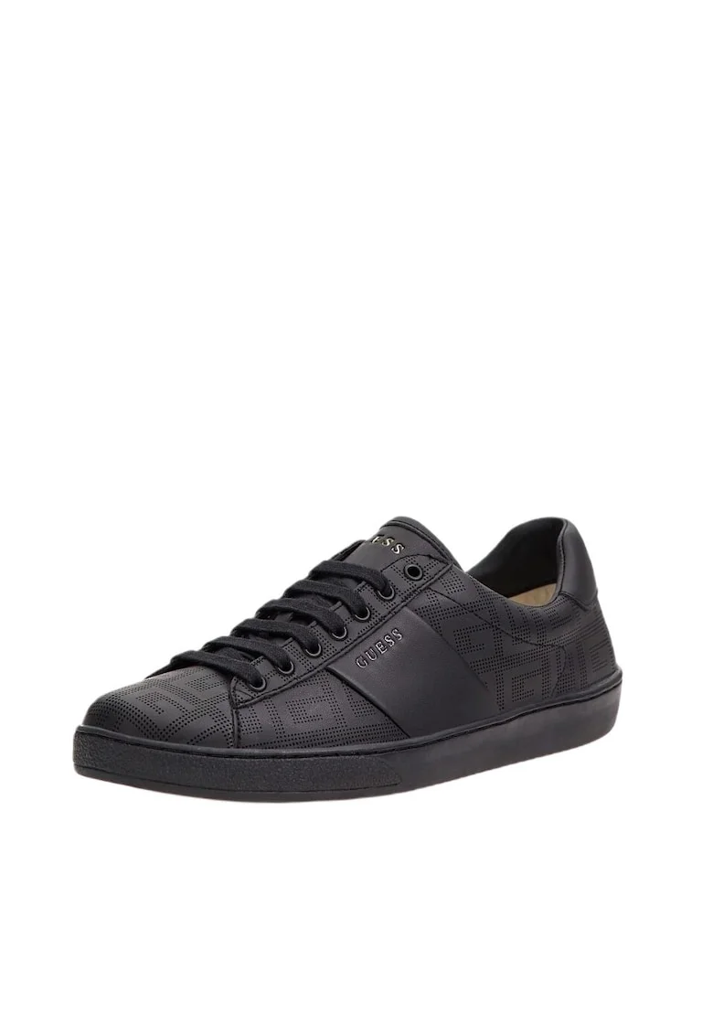 Pantofi barbati  Sintetic, Negru,