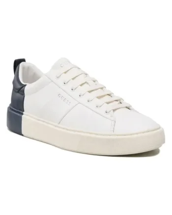 Pantofi barbati  Piele ecologica, Alb, Alb