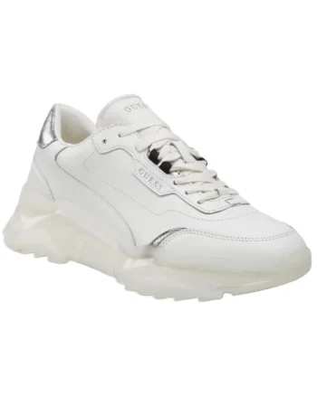Pantofi barbati  Sintetic, Alb, Alb