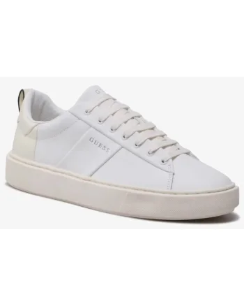 Pantofi barbati  Piele ecologica, Alb