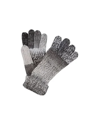 Manusi dama  model Frosty, gri, L/XL, material elastic, mansete lungi acril/poliester