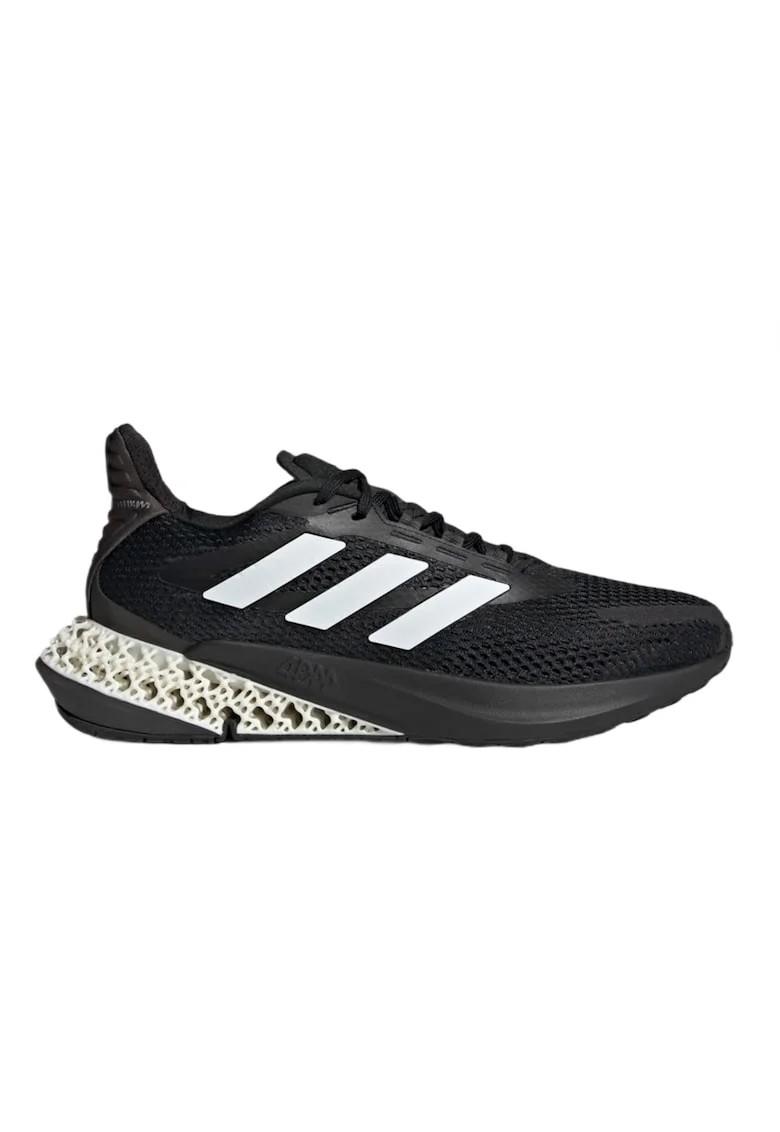Tenisi barbati  4DFWD, negru, material textil, talpa cauciuc, alergare