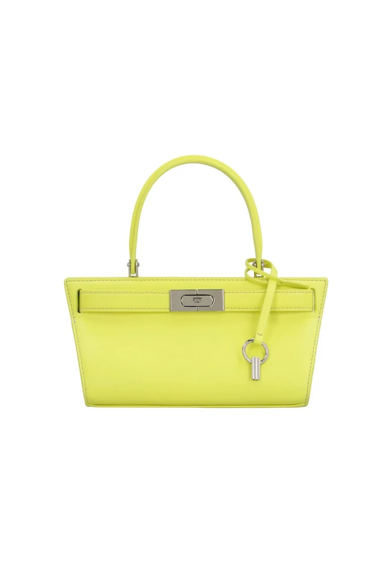 Geanta dama Tory Burch Petite Lee Radziwill Cat Eye, piele naturala, 24x12x8cm, set cu sac de praf