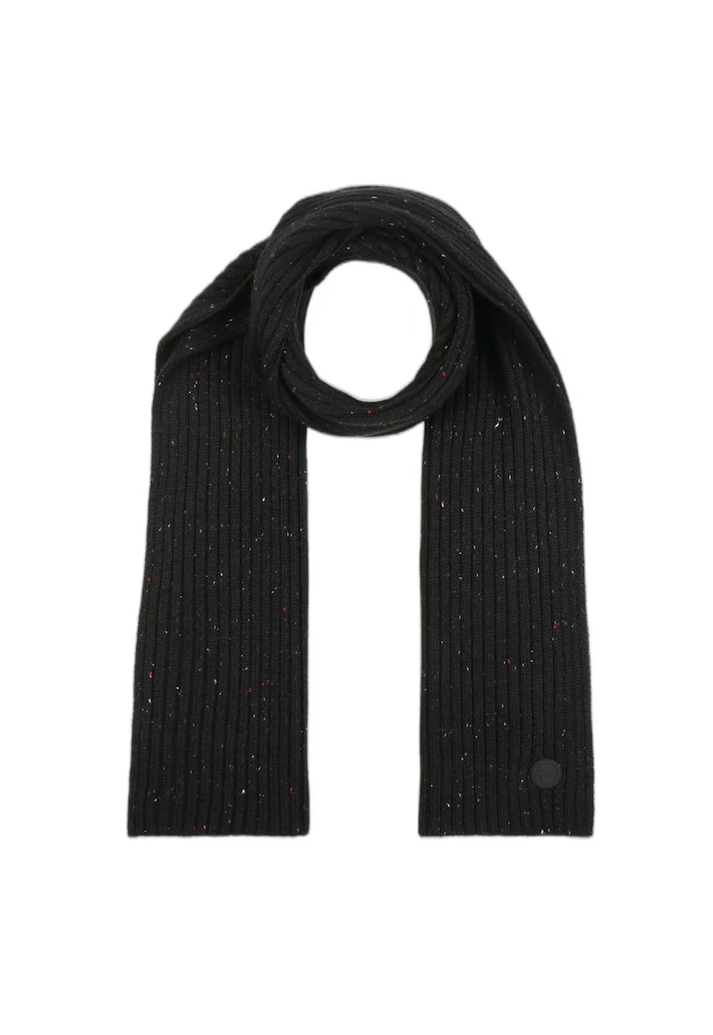 Esarfa dama de iarna,  Acril, Negru, One Size