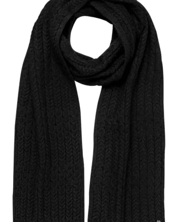 Esarfa dama,  Acril, Negru