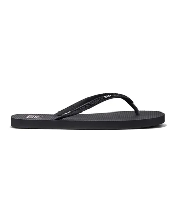 Papuci flip-flop cu logo, Negru