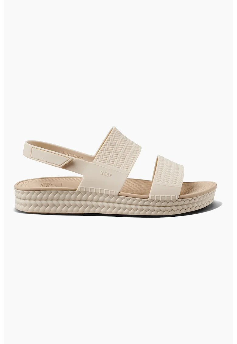 Sandale cu inchidere velcro Water Vista, Bej sampanie