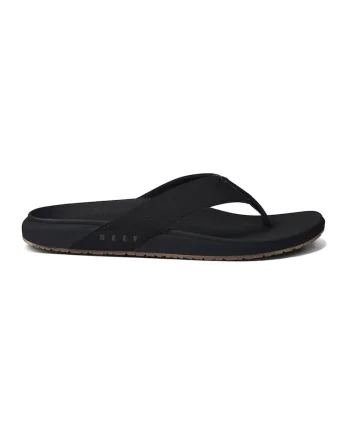 Papuci flip-flop cu model uni The Raglan, Negru