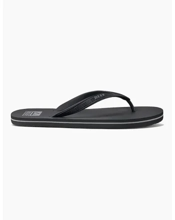 Papuci flip-flop cu logo, Negru